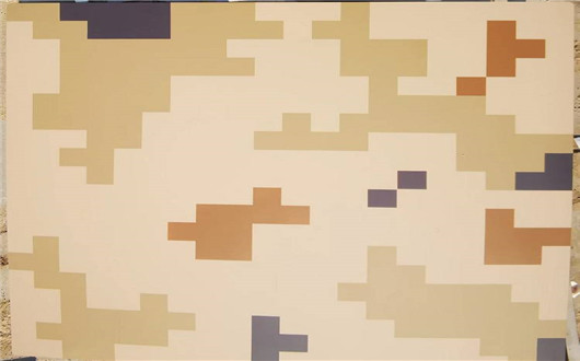 渝中荒漠迷彩漆喷涂